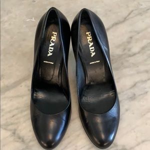 Black Prada Pumps